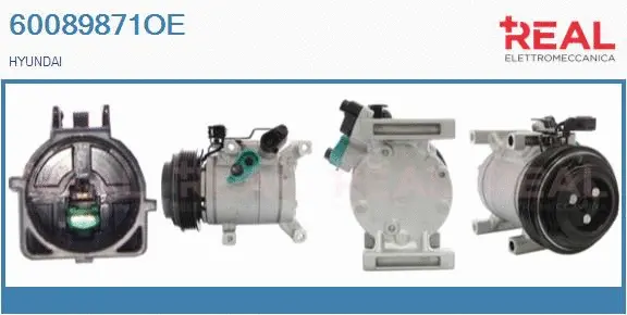 Compressor, air conditioning (60089871OE)