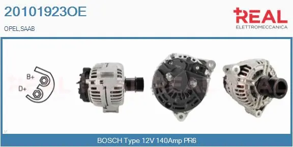 Alternator (20101923OE)