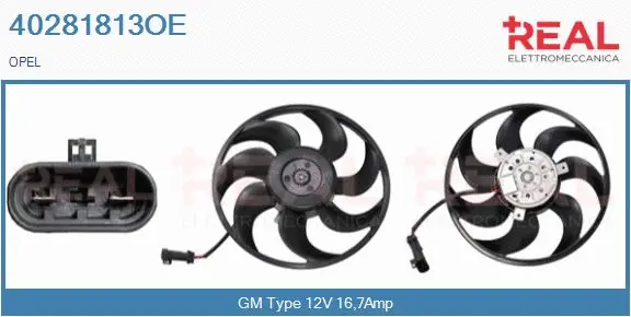 Fan, engine cooling (40281813OE)