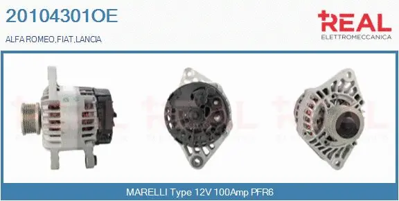 Alternator (20104301OE)