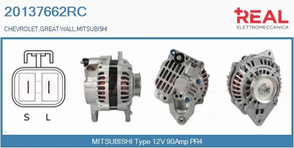 Alternator (20137662RC)