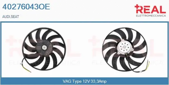 Fan, engine cooling (40276043OE)