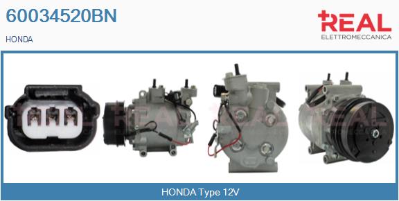 Compressor, air conditioning (60034520BN)