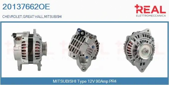 Alternator (20137662OE)