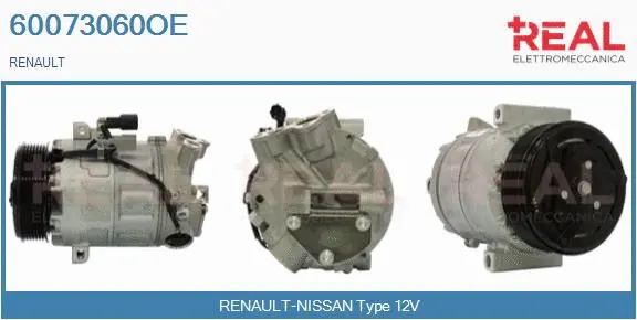 Compressor, air conditioning (60073060OE)