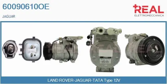 Compressor, air conditioning (60090610OE)