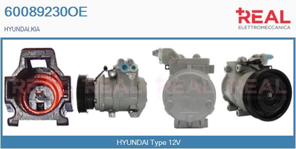 Compressor, air conditioning (60089230OE)