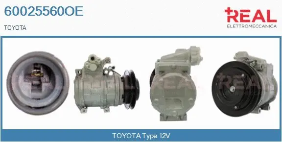 Compressor, air conditioning (60025560OE)