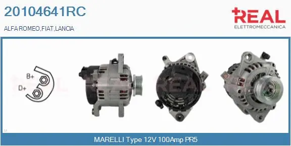 Alternator (20104641RC)