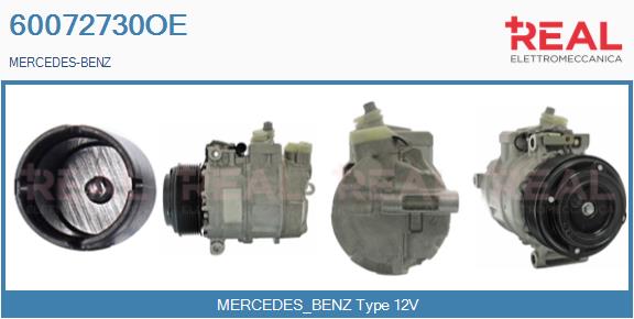 Compressor, air conditioning (60072730OE)