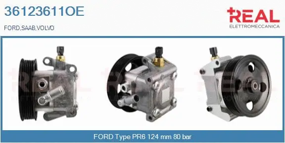 Hydraulic Pump, steering (36123611OE)