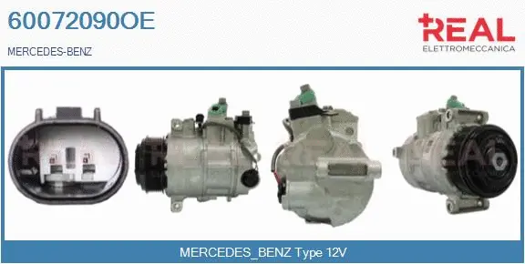 Compressor, air conditioning (60072090OE)