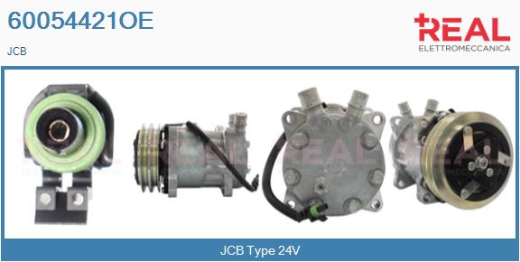 Compressor, air conditioning (60054421OE)