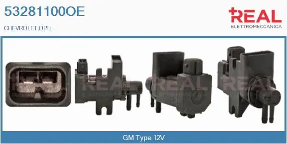 Pressure Converter, exhaust control (53281100OE)