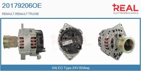 Alternator (20179206OE)