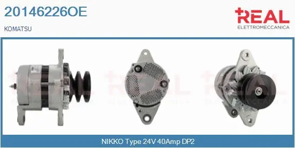 Alternator (20146226OE)