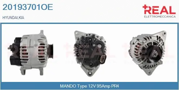 Alternator (20193701OE)