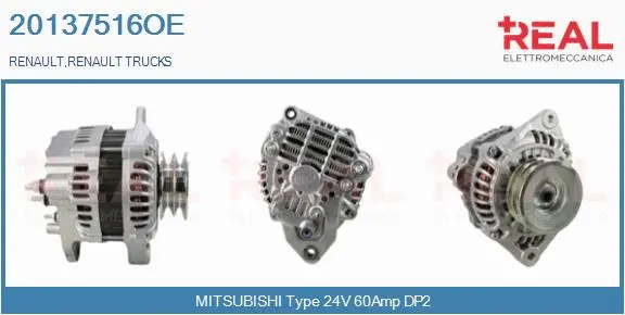 Alternator (20137516OE)