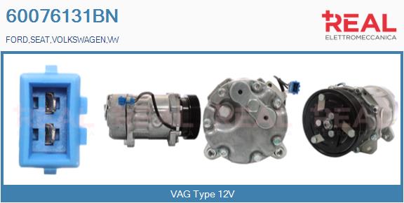 Compressor, air conditioning (60076131BN)