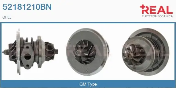 Core assembly, turbocharger (52181210BN)