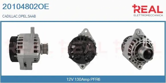 Alternator (20104802OE)