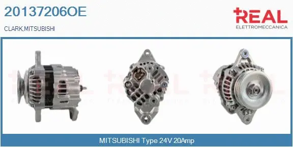 Alternator (20137206OE)