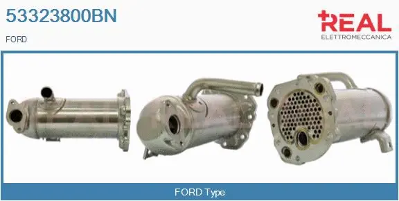 Cooler, exhaust gas recirculation (53323800BN)