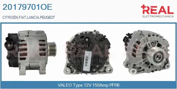 Alternator (20179701OE)