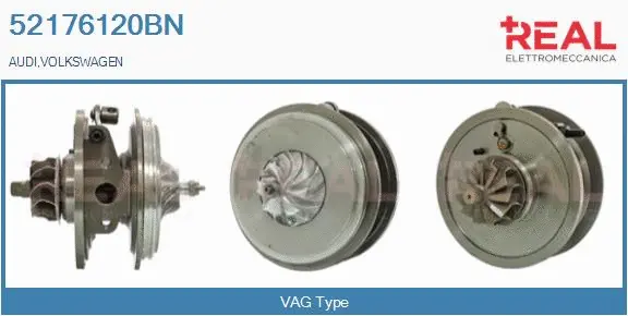Core assembly, turbocharger (52176120BN)