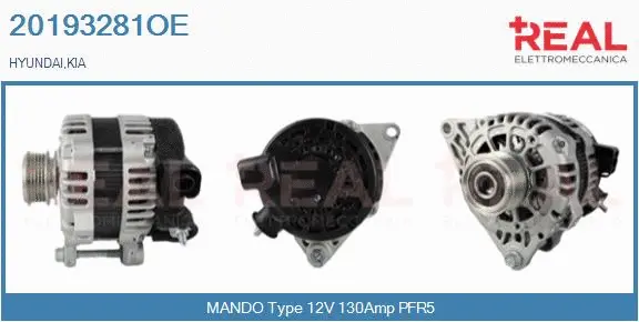 Alternator (20193281OE)