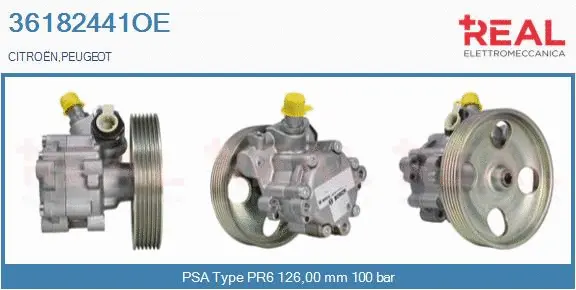 Hydraulic Pump, steering (36182441OE)