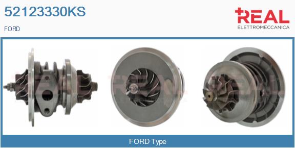 Core assembly, turbocharger (52123330KS)