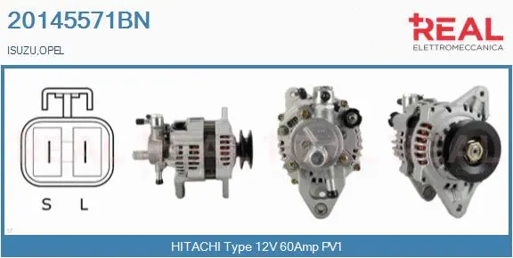 Alternator (20145571BN)