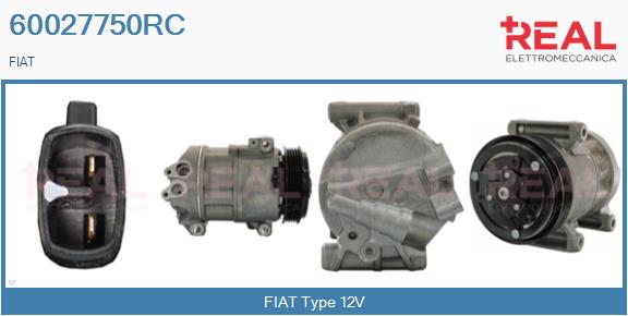 Compressor, air conditioning (60027750RC)