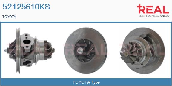 Core assembly, turbocharger (52125610KS)