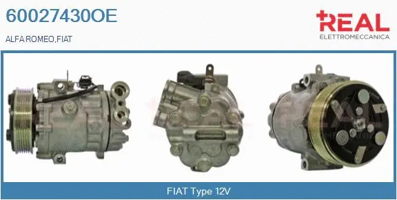 Compressor, air conditioning (60027430OE)
