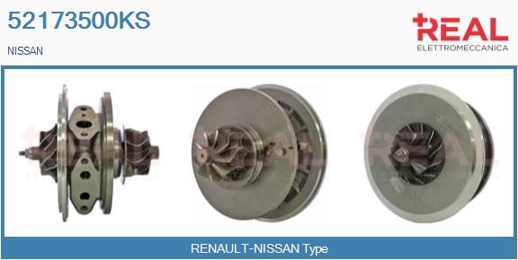 Core assembly, turbocharger (52173500KS)