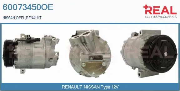 Compressor, air conditioning (60073450OE)