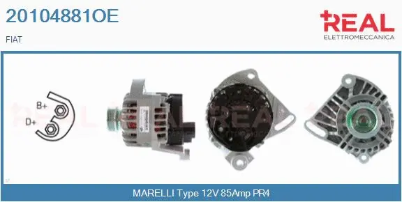 Alternator (20104881OE)