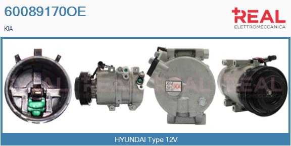 Compressor, air conditioning (60089170OE)