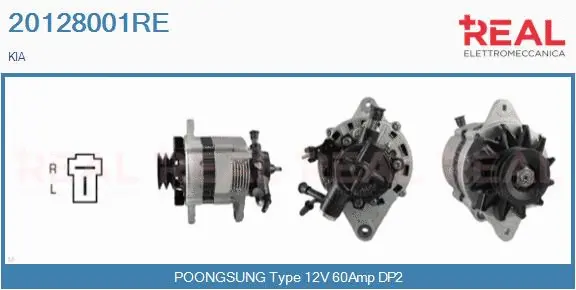 Alternator (20128001RE)