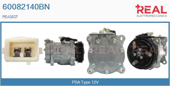 Compressor, air conditioning (60082140BN)