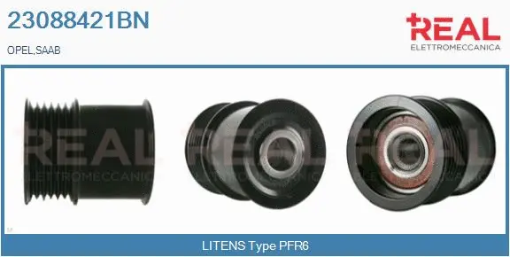 Belt Pulley, alternator (23088421BN)