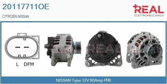 Alternator (20117711OE)