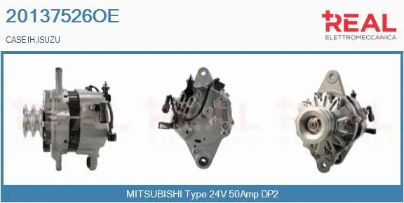 Alternator (20137526OE)