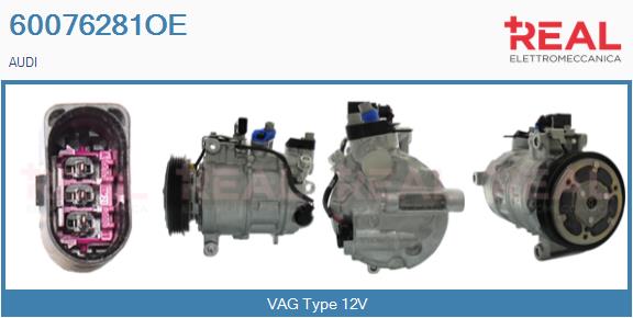 Compressor, air conditioning (60076281OE)