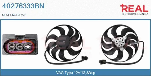 Fan, engine cooling (40276333BN)