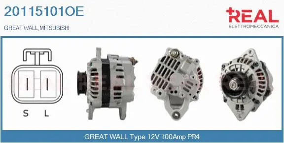 Alternator (20115101OE)