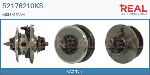 Core assembly, turbocharger (52176210KS)