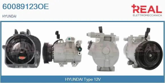 Compressor, air conditioning (60089123OE)